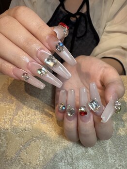 ブローディアネイルの写真/ハイセンス×美フォルム×モチ抜群☆爪の形がコンプレックス・すらっと綺麗な指先に見せたい方必見！