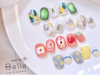 アトリエ ベル(atelier Belle)の写真/選べる3種類の定額MENU。色替◎【オフケア込◆定額ベーシック/定額スタンダード/定額スペシャルコース】