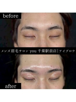 ユー 千葉駅前店(you)/メンズ眉毛/メンズ眉/千葉駅