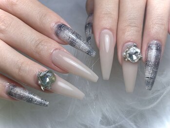 チェックネイル