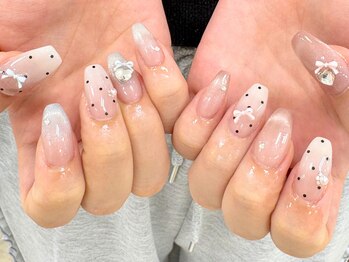ナイスネイル 横浜店の写真/【全メニューオフ込み価格★パラジェル取扱】大人気の持ち込みデザインコースがオフ込み￥5,990[横浜]