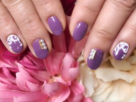 パープルネイル
