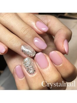 クリスタルネイル ボンベルタ橘店(CRYSTAL NAIL)/ワンカラーネイル