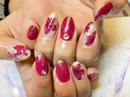セクシーカラーなフラワー♪