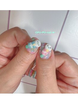 オプープーネイル(OPU-PU-nail)/ゆるゆる動物
