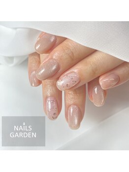ネイルズガーデン(NAILS GARDEN)/シンプルネイル