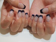 エン ダイカンヤマ(En'e daikanyama)/ラメベース/フレンチネイル♪