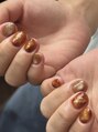 ウード(oud.) 秋のニュアンスネイルお任せください!