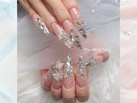 クリアピンク×シルバービジュー