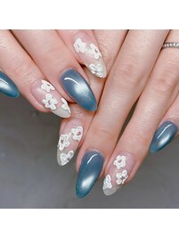 お花ネイル