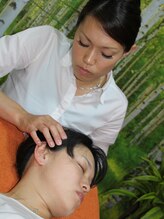 リラクゼーション オレンジローズ(Relaxation Orange Rose)/頭・顔つぼマッサージ