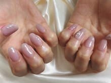 キキネイル たまプラーザ店(kikinail)/定額A オフィスネイル上品ネイル