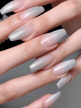 ルルネイル(Lulu Nail)/グレーグラデーション