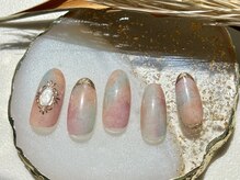 オル('olu)/ジェルネイル/手書きネイル