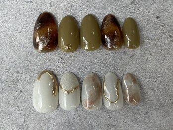 グロウ ネイル(GLOW×NAIL)/シンプル定額コース　2024年10月