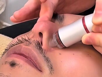 リンフェイス 浦安店(RINFACE)の写真/お肌の状態を整えて清潔感UP！メンズ専用クーポンをご用意◎毛穴洗浄やニキビケアはお任せください♪