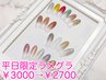 【平日限定】ハンドラメグラデーション￥3000→￥2700