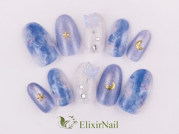 エリクサーネイル 心斎橋(Elixir Nail)/定額bカジュアル/クーポン使用