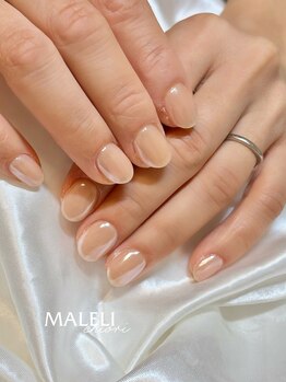 うる艶パウダーネイル