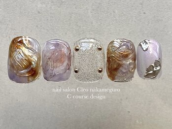 【3月】パープル×ブラウン