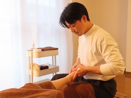 今日の足ツボの写真