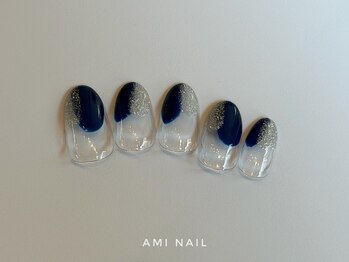 アミネイル(Ami nail)/ぬりかけニュアンス3980円