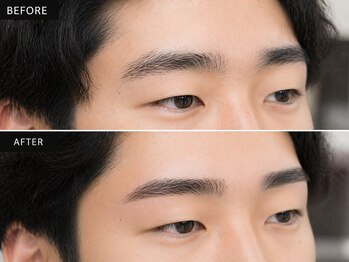 メンズフェイスラボ 本町 阿波座(MEN'S Face Labo)/印象改善◎眉毛スタイリング