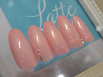 ラテネイル(Latte Nail)/定額ジェルM　5400円