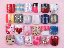 ネイルサロンアンドジュエリー アリュール(ALLURE)/フットネイル定額【￥7150】