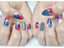 ティーエス ネイル ガーデン(T.S Nail Garden)/3色ニュアンスデザイン