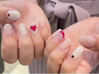 エムスラッシュ ネイル 新百合ヶ丘店(M.SLASH)/キルティングネイル