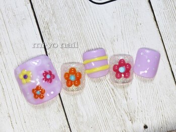 ミーヨ ネイル(mi-yo nail)/フット【定額¥10450(税込)★】