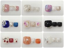 ナナズネイル 魚町店(NANA’sNail)/6月フット定額デザイン