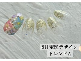 8月の定額ネイルデザイン☆