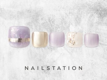 ネイルステーション ルミネ有楽町店(NAIL STATION)/お洒落マグネイル／パラジェル