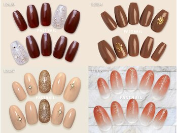 ファストネイル コクーンシティさいたま新都心店(FAST NAIL)/定額 ¥4860 ◆ シンプルBコース