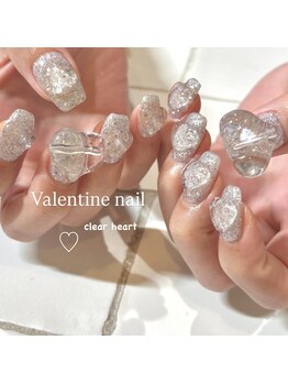 カミナネイル(KAMINA.nail)/Valentine &nbsp;nail