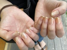 ネイルアルケー(Nail ARCHE)/ニュアンスミラーフレンチ