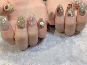 エクリ 日暮里店(Ecrit)/お正月ネイル