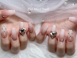 ヌーディーピンク×キルティング