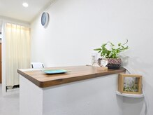 めばえ鍼灸整骨院　【美容鍼/東洋鍼/整体/産後/骨盤矯正/姿勢矯正】の雰囲気（受付）