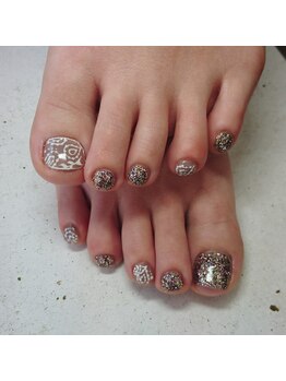 アンアント(An-ant)/ペイズリーフットネイル