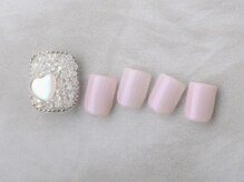 サンミーゴネイル 神戸店(Sunmego Nail)/キラキラハートネイル☆