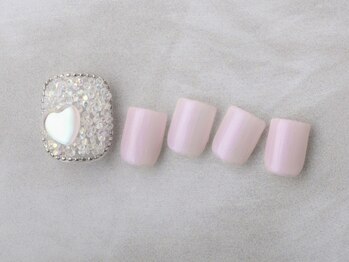 サンミーゴネイル 神戸店(Sunmego Nail)/キラキラハートネイル☆