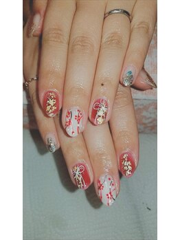 ビューティーアンドライフ オリビア(Beauty&Life Olivia)/お正月ネイル成人式ネイル