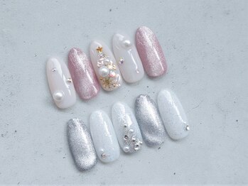 アバネイル 藤が丘(AVA NAIL)/【キラキラ冬ネイル】