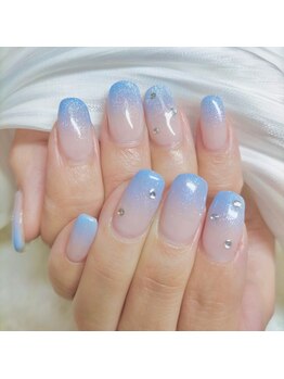 クリア(CLEAR)の写真/【ワンカラー￥4000～♪】定額ネイルなどをご用意しております◎
