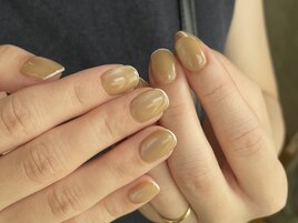 シンプルフレンチネイル！