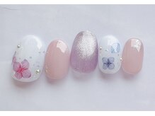 エヌスタイル(N-STYLE)/梅雨ネイル