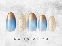 ネイルステーション ルミネ有楽町店(NAIL STATION)/マグミラーネイル／パラジェル